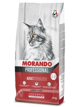 Morando Pro Karma Dla Kotów Sterylizowanych Z Wołowiną 1,5 kg